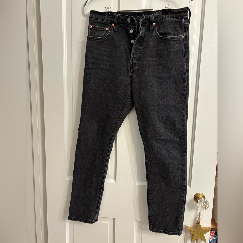 Levi’s 501 Black Denim Jeans